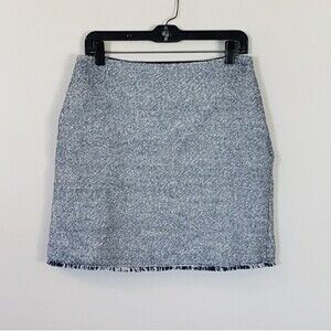 NWT Banana Republic Blue and White Women's Skirt Size 6